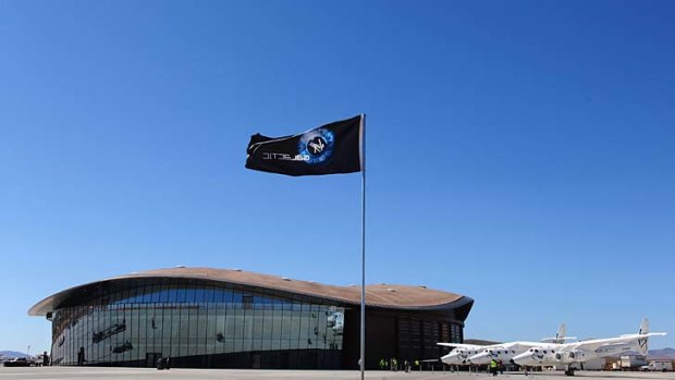 In a remote patch of desert in southern New Mexico, Spaceport America is where Branson's Virgin Galactic will stage its commercial space tourism venture.