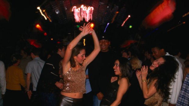 Getting down at Le Balajo in Paris. Nightclubs will now be able to open until 7am in France.
