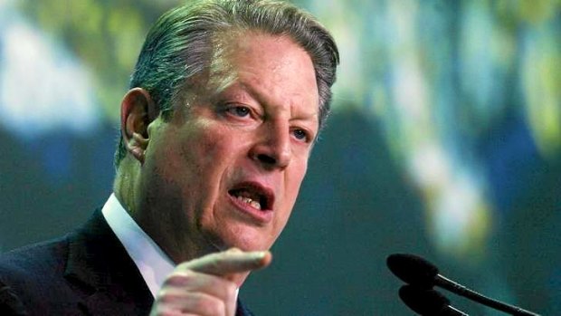 Former US vice-president Al Gore.