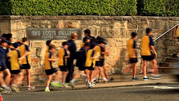 It is understood the Scots College has reached an agreement to resume play with other schools.