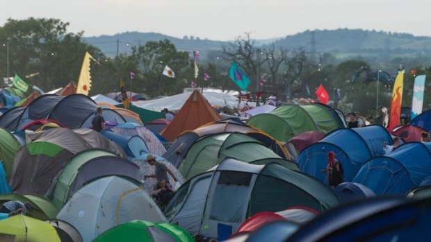 Glastonbury Festival now attracts more than 175,000 people. 