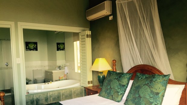 Avocado Sunset is a B&B with a difference - with all the luxuries of a top-end hotel.