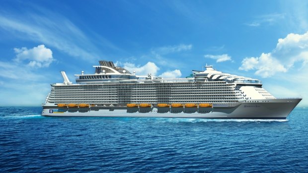 Harmony of the Seas will make its maiden voyage in April 2016.