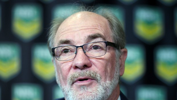 In the frame: Sources say John Grant could replace Nigel Wood as RLIF chairman.