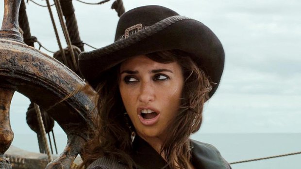 Penelope Cruz in Pirates of the Caribbean: On Stranger Tides.