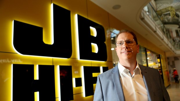 JB Hi-Fi  chief executive Richard Murray is looking forward to bumper sales in May and June.