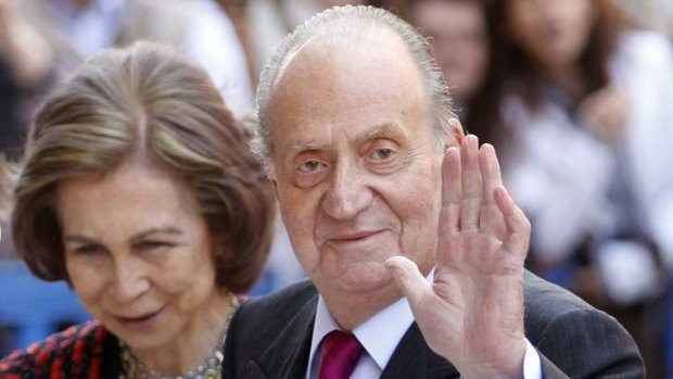 Spain's King Juan Carlos and Queen Sofia. The queen took legal action after a doctored image of her was used in a dating agency's advertising campaign.