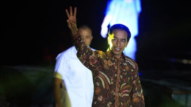 President-elect Joko Widodo of Indonesia.