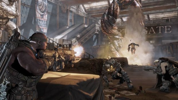 New characters, new weapons, and new enemies, but Gears of War 3 doesn't depart too far from its winning formula.