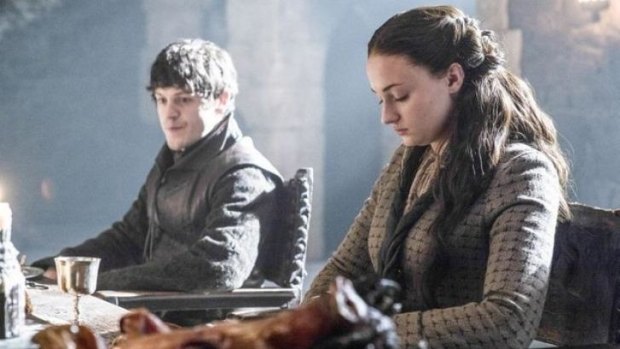 Ramsay Bolton, played by Iwan Rheon, said it was a 'mind blowing' scene with Sophie Turner as Sansa Stark.