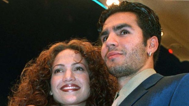 Imbroglio ... Jennifer Lopez with husband Ojani Noa in 1997.
