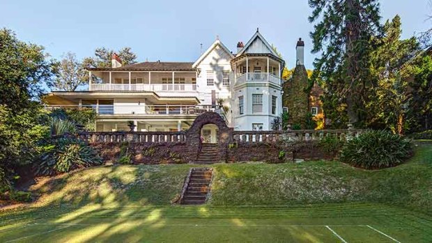 The Fairfax family estate Elaine, in Point Piper, which industry figures say is worth $100 million.
