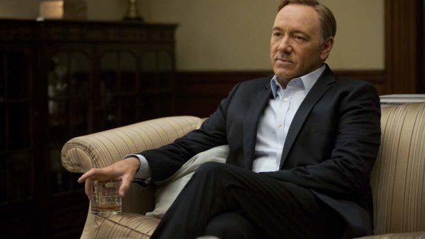 Emmy history: Kevin Spacey in House of Cards.