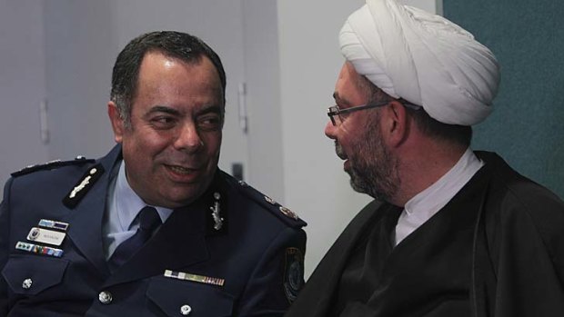 Deputy Commissioner Kaldas and Sheikh Mousselmani.