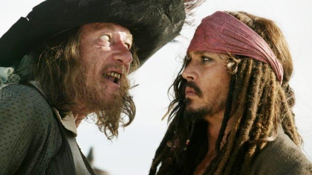 Johnny Depp has been injured while filming latest Pirates of the Caribbean movie. 