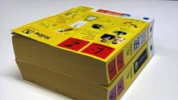 With the Internet and smart phones, fewer people are now looking things up in the phone book. Like much of the print media, phone books are dying.