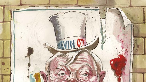 Grand ambitions ... KRudd wants presidential "people power".
