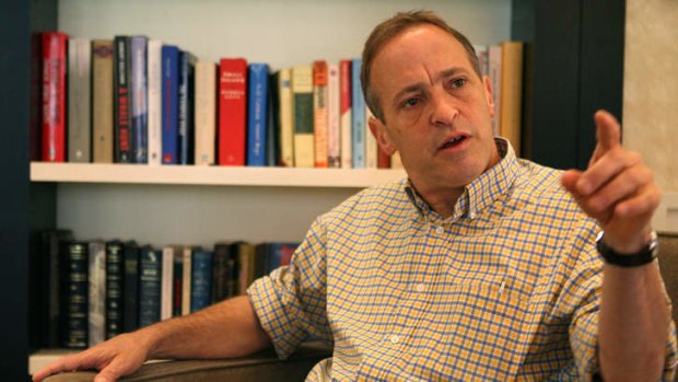 David Sedaris says he doesn't write about sex because readers would imagine him nude 'and it's not pretty'.