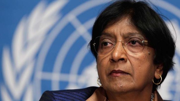 UN high commissioner for human rights Navi Pillay.