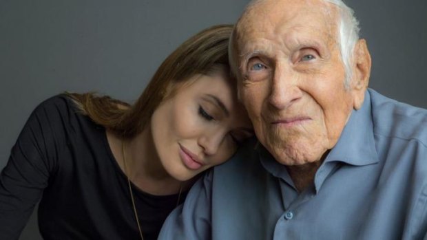 Olympian and WWII prisoner of war Louis Zamperini became close friends with Angelina Jolie before his death in July. 
