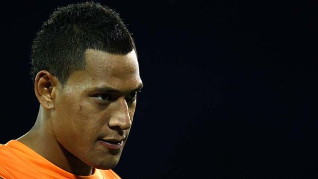 'Everyone is entitled to their opinions but I'll speak the truth when it's my time' ... Code-switcher Israel Folau tweets his defence.