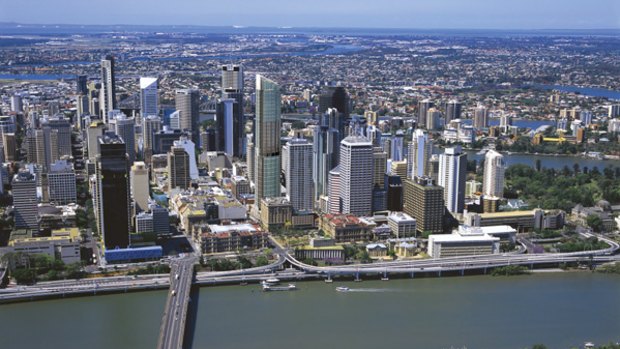 Brisbane... host to an increasing number of conferences and conventions.