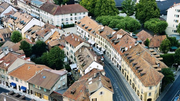 Carouge became a part of Geneva in 1816, which had joined Switzerland the year before.
