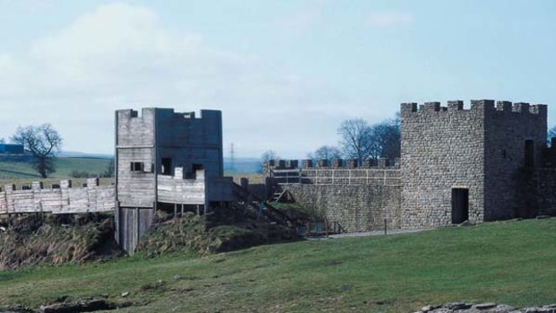 Border patrol ... Vindolanda fort.