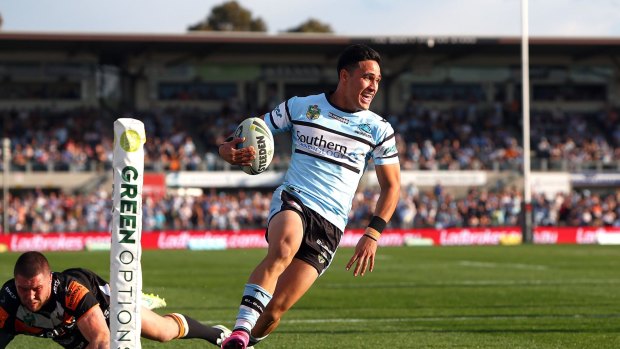 Rising star: Valentine Holmes.