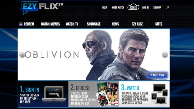 New Australian movie service EzyFlix.tv launches today.