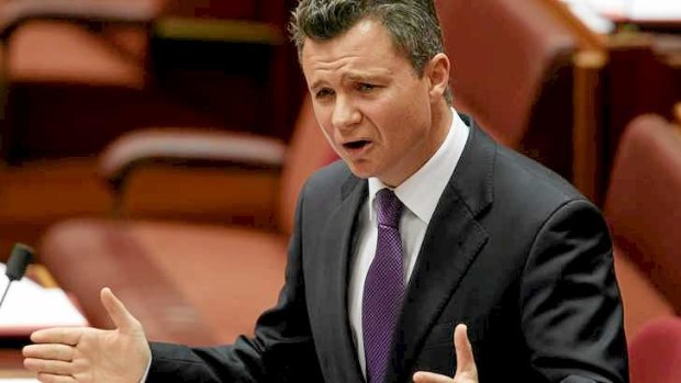 Rejected: Matt Thistlethwaite refused to accept Eddie Obeid's endorsement.