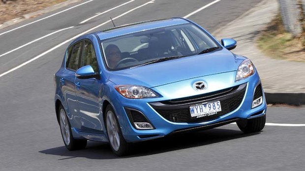 Strong favourite ... Mazda3 was the country's top-selling car.
