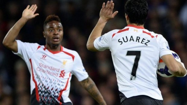 Changing of the guard: Liverpool's Raheem Sterling is expected to play in Brazil.