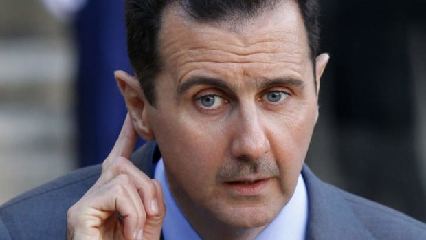 Syria's President Bashar al-Assad.