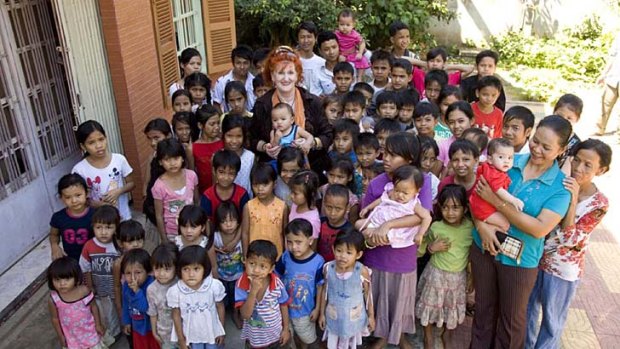 The Love In Action orphanage founded by Australian Ruth Golder and raided by police in Phnom Penh after reports of abuse.