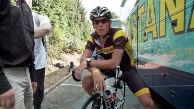 <i>The Armstrong Lie</i> looks at Lance Armstrong's improbable rise and ultimate fall from grace.