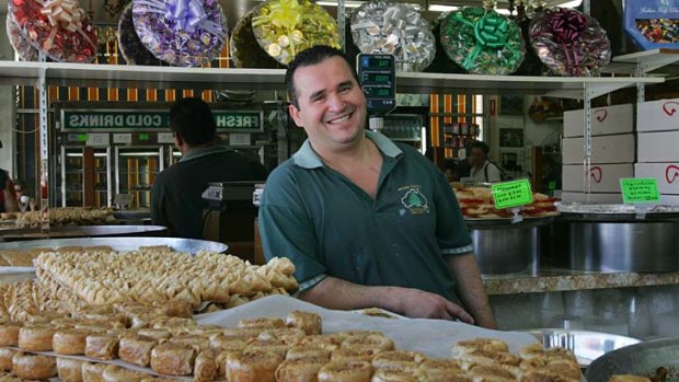 Hot issue: The Ibrahim Pastry Shop. Pastry chef Khalil Ibrahim (pictured) was ineligible to run in last year's council elections.
