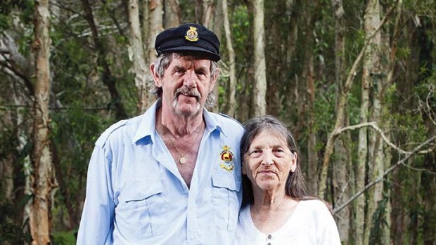 Heartbreaking: Luke and Jean Daglish are fighting to stop a quarry expansion that threatens their local koala population.