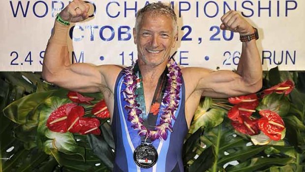 Despite being a CEO, Vincent Tremaine still finds the time to train and compete in ironman events.