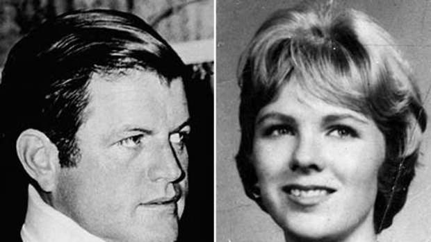 Denied an affair ... Ted Kennedy and Mary Jo Kopechne, who died at Chappaquiddick.