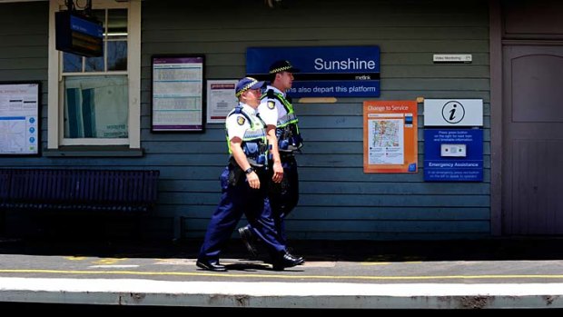 'If you're drunk on public transport you will be arrested': Assistant Commissioner Chris O'Neill.
