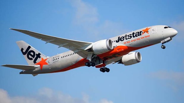 Jetstar's first Boeing Dreamliner 787 will fly from Melbourne to Bali.