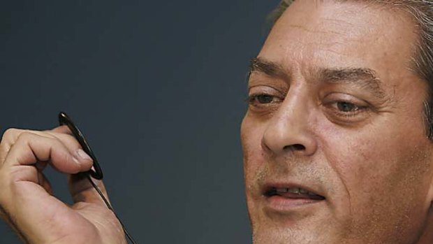 American writer Paul Auster, author of 'Sunset Park'.