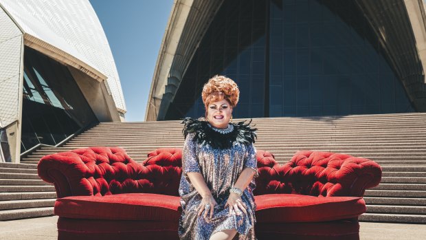 Ahead of his Mardi Gala show, Trevor Ashley is preaching a message of acceptance for the LBGTQI+ community. 