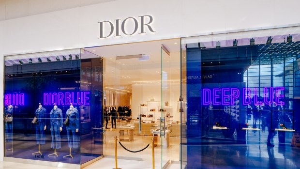 The new Dior boutique at Chadstone Shopping Centre. 