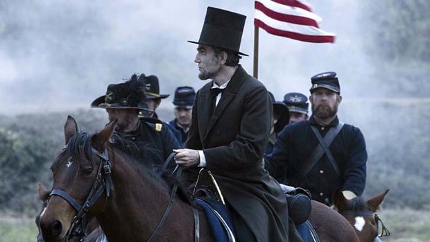 Front runner ...  Daniel Day Lewis is the firm favourite to pick up the Best actor award for his role in Lincoln.