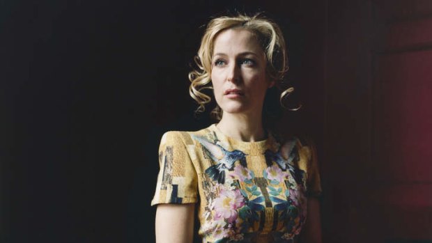 "It's really important to show adult, mature women. Too often what is portrayed between women is 'girly' and going shopping" … Gillian Anderson.