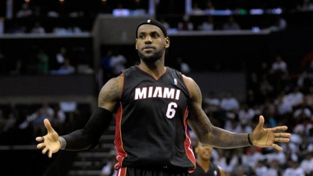 The big fish: Superstars such as LeBron James of the Miami Heat have the power to force change in the NBA.