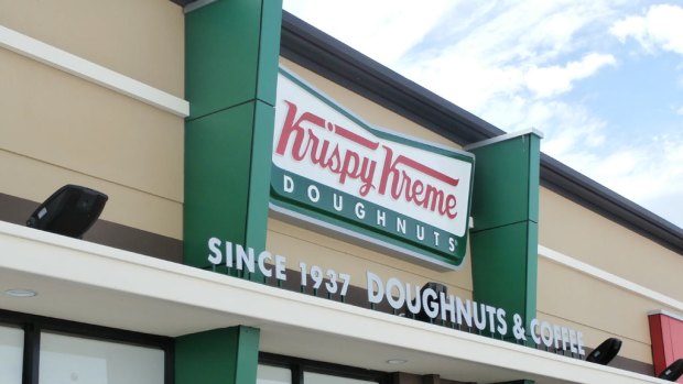Krispy Kreme opened its first Perth store on Wednesday. Photo: Candice Barnes