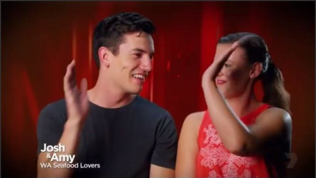 'Knocked off their rivals': At least Josh and Amy are happy on MKR.